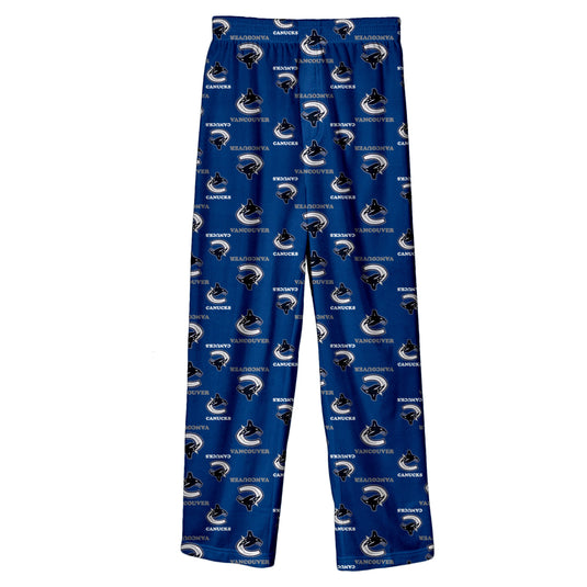 Youth Vancouver Canucks NHL Team Color Printed Pants