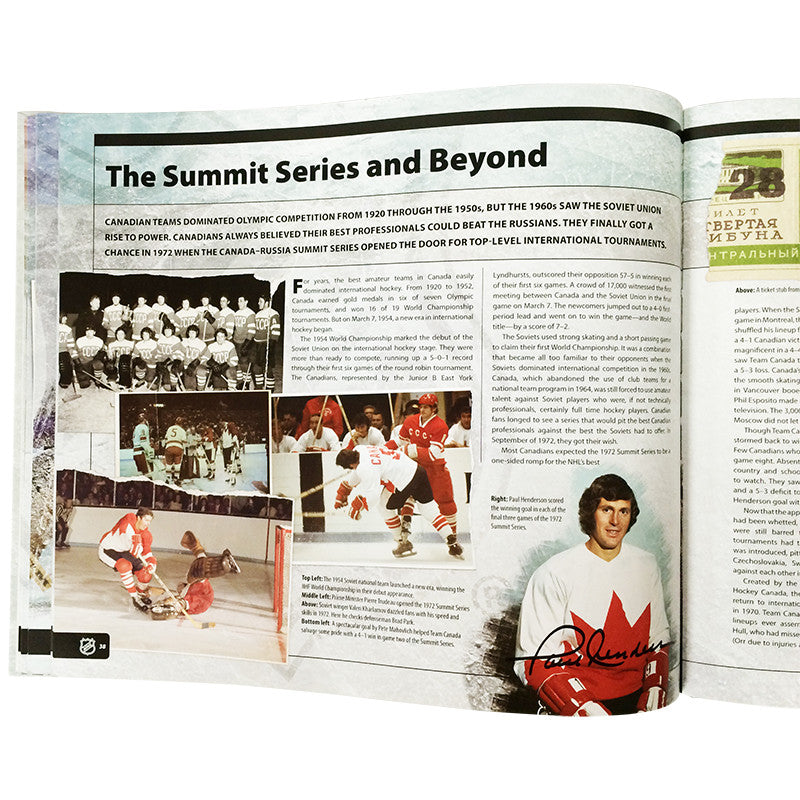 Chargez l&#39;image dans la visionneuse de la galerie, Paul Henderson a signé le livre de collection « Les trésors officiels du hockey de la LNH »

