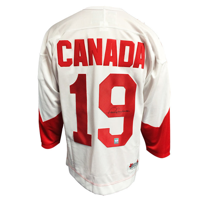 Paul Henderson Signed Team Canada 1972 Away Jersey