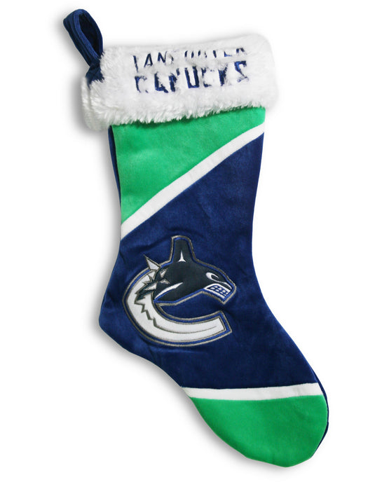 Vancouver Canucks 17" Colorblock Stocking
