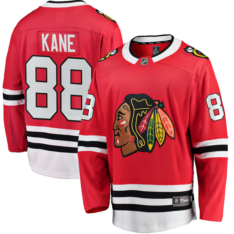 Chargez l&#39;image dans la visionneuse de la galerie, Patrick Kane Chicago Blackhawks NHL Fanatics Breakaway Maillot Domicile
