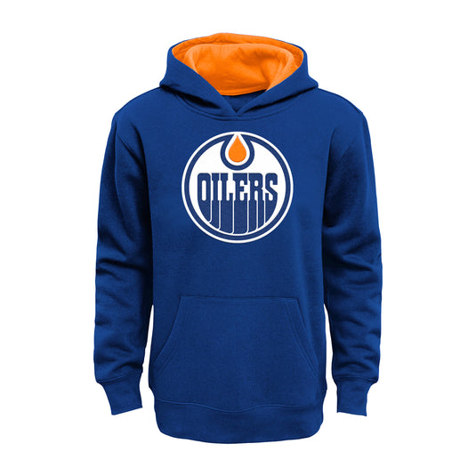 Sweat à capuche NHL Prime Basic pour jeunes des Oilers d'Edmonton