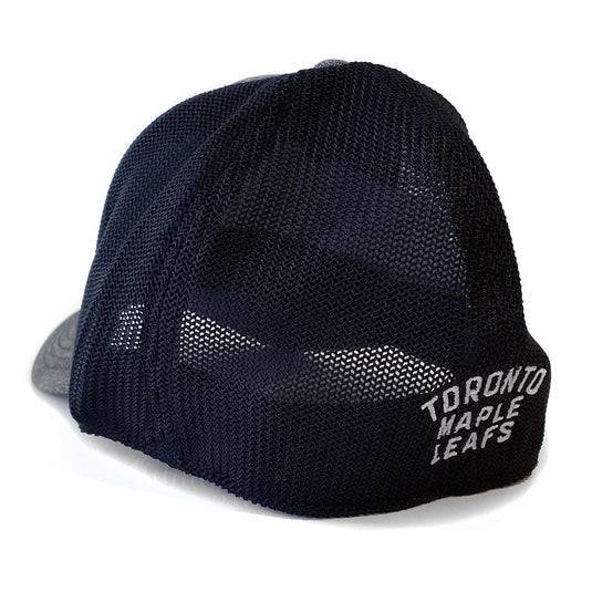 Toronto Maple Leafs NHL Heathered Poly Flex Tonal Navy Cap