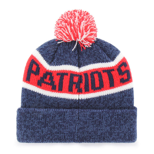 Youth New England Patriots NFL Tadpole Cuff Knit Toque