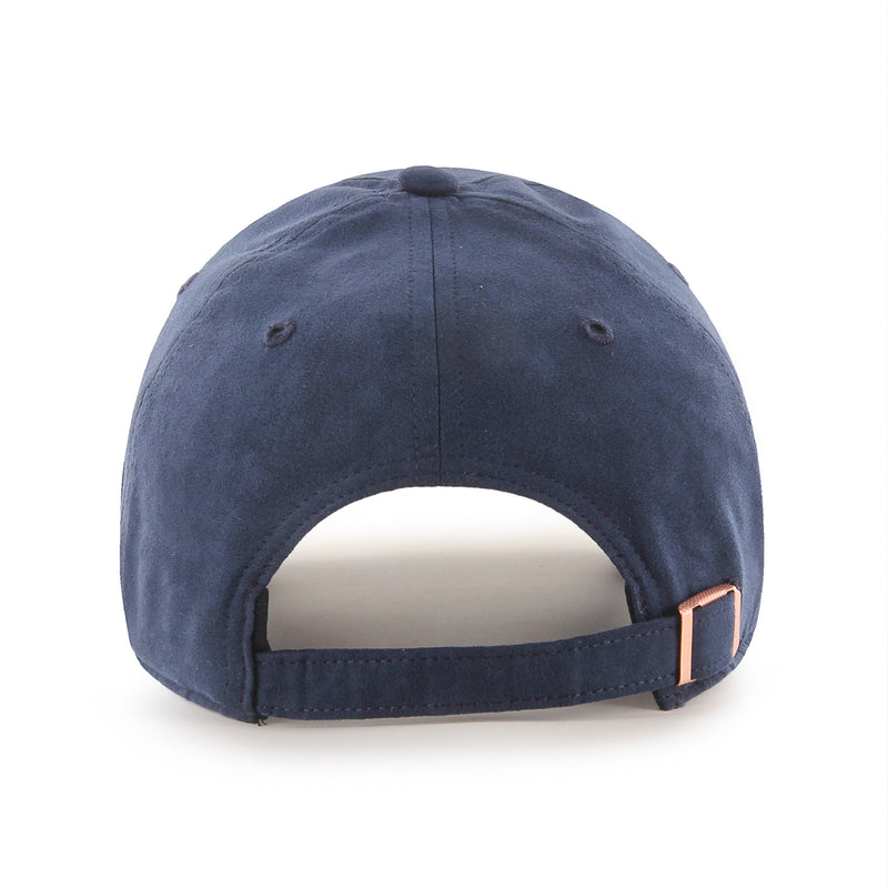Load image into Gallery viewer, Women&#39;s Toronto Maple Leafs NHL Uptown Suede Navy Clean Up Cap
