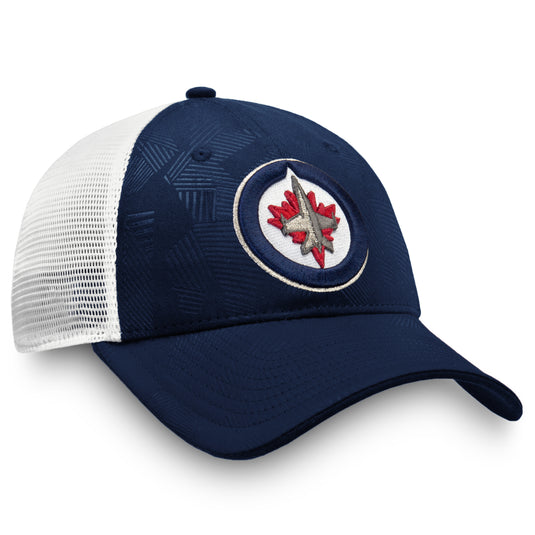 Casquette réglable de camionneur emblématique des Jets de Winnipeg de la LNH révise