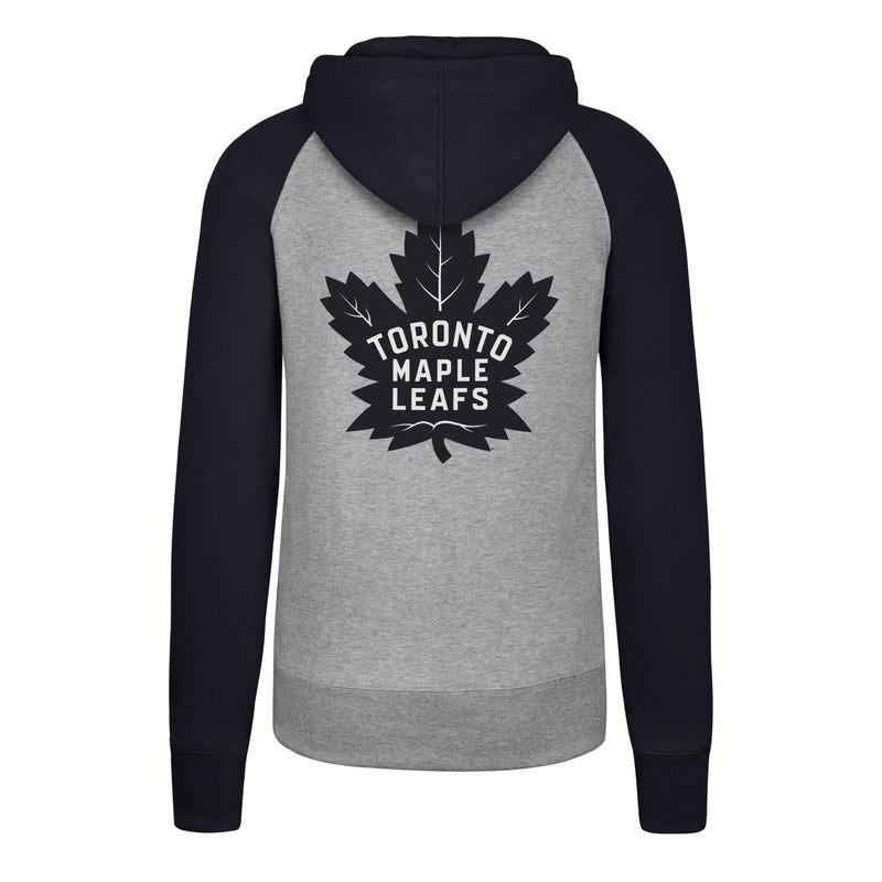 Load image into Gallery viewer, Toronto Maple Leafs NHL Raglan Fleece Sport Hoodie
