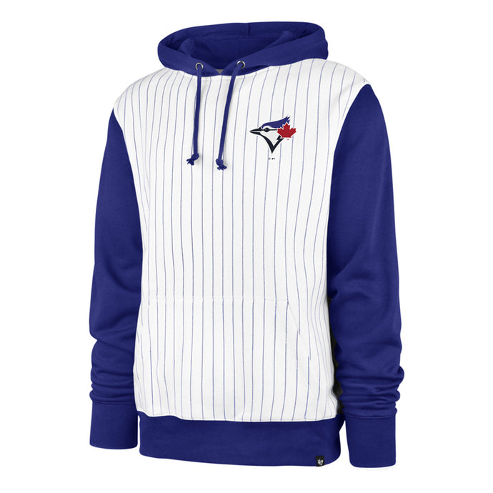 Sweat à capuche à fines rayures des Blue Jays de Toronto MLB Imprint '47