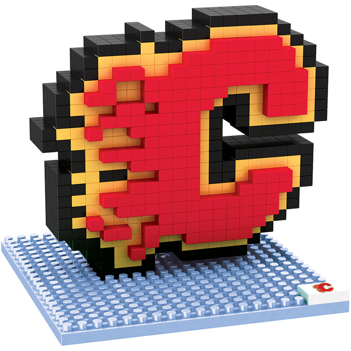 Puzzle Logo des Flames de Calgary BRXLZ