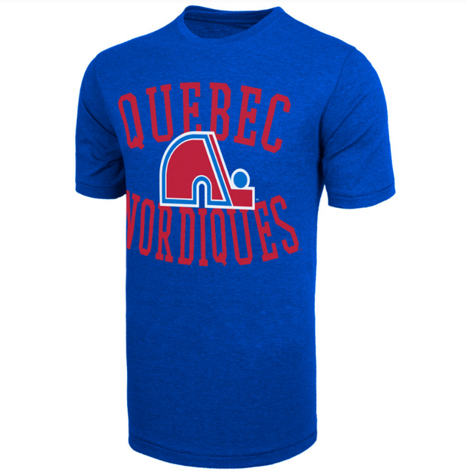 T-shirt bi-mélange Archie des Nordiques de Québec de la LNH