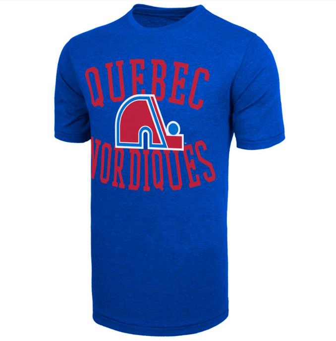 Quebec Nordiques NHL Archie Bi-Blend T-Shirt