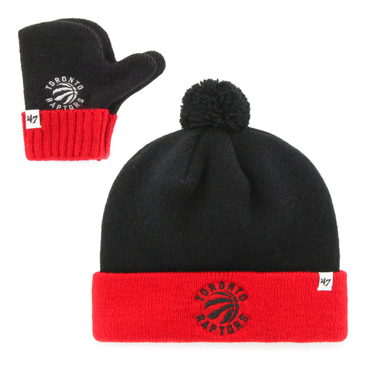 Infant Toronto Raptors NBA Bam Bam Mitten and Toque Set