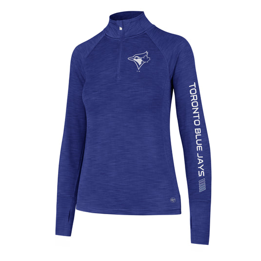 Fermeture éclair 1/4 pour femme des Blue Jays de Toronto MLB Forward Shade