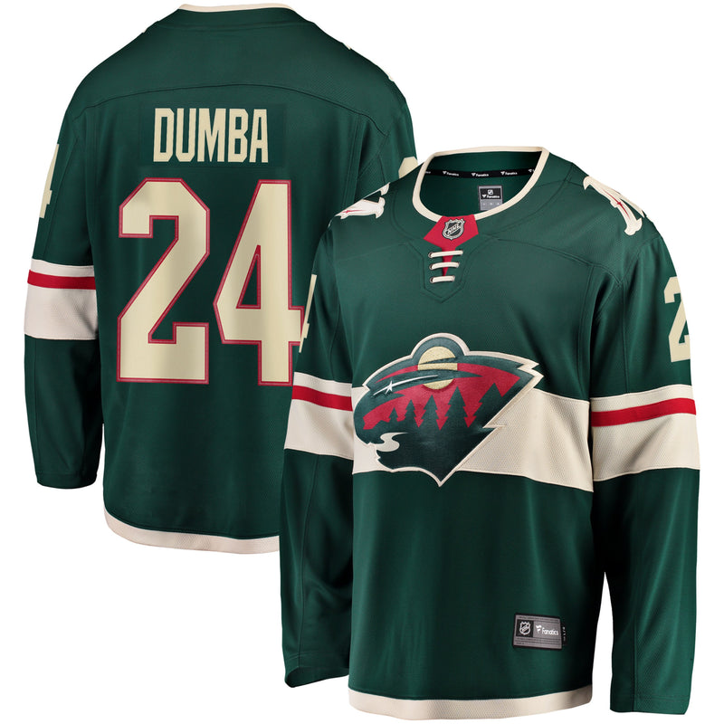 Chargez l&#39;image dans la visionneuse de la galerie, Matt Dumba Minnesota Wild NHL Fanatics Breakaway Maillot Domicile
