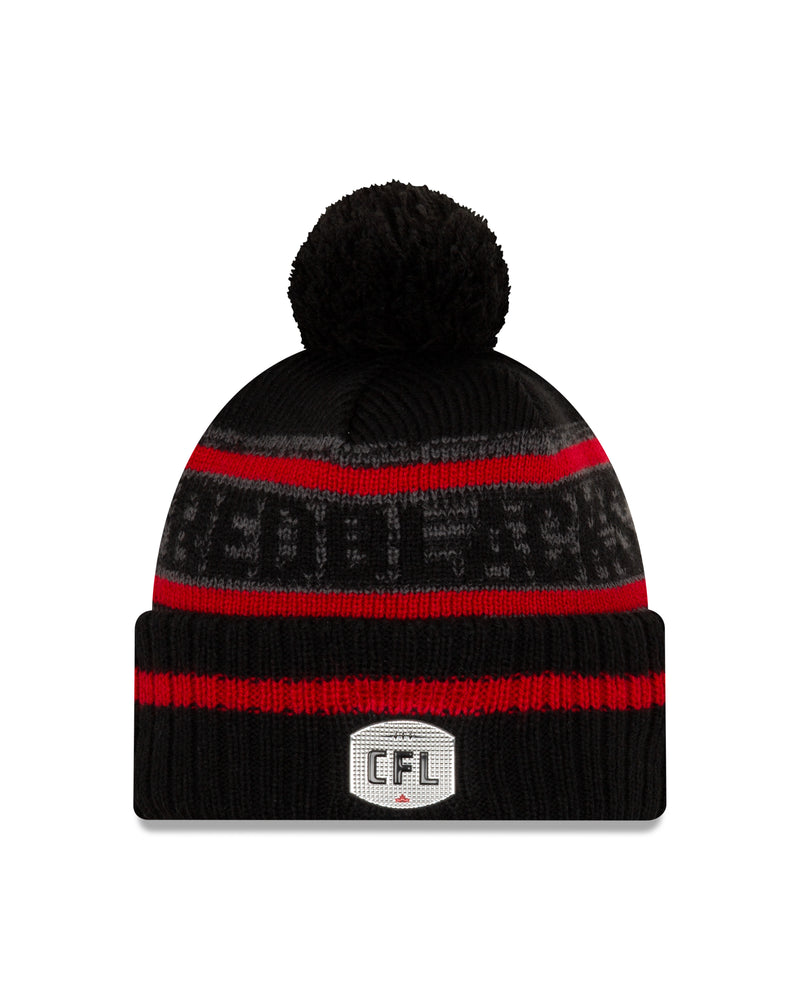 Chargez l&#39;image dans la visionneuse de la galerie, Tuque en tricot de sport sur le terrain de la LCF des Redblacks d&#39;Ottawa
