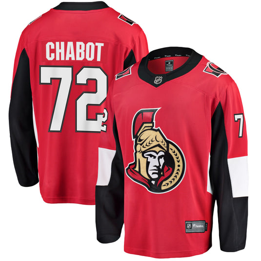 Thomas Chabot Ottawa Senators NHL Fanatics Breakaway Home Jersey