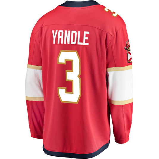 Keith Yandle Florida Panthers NHL Fanatics Breakaway Home Jersey