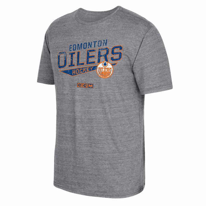 T-shirt sans pitié de la LNH des Oilers d'Edmonton