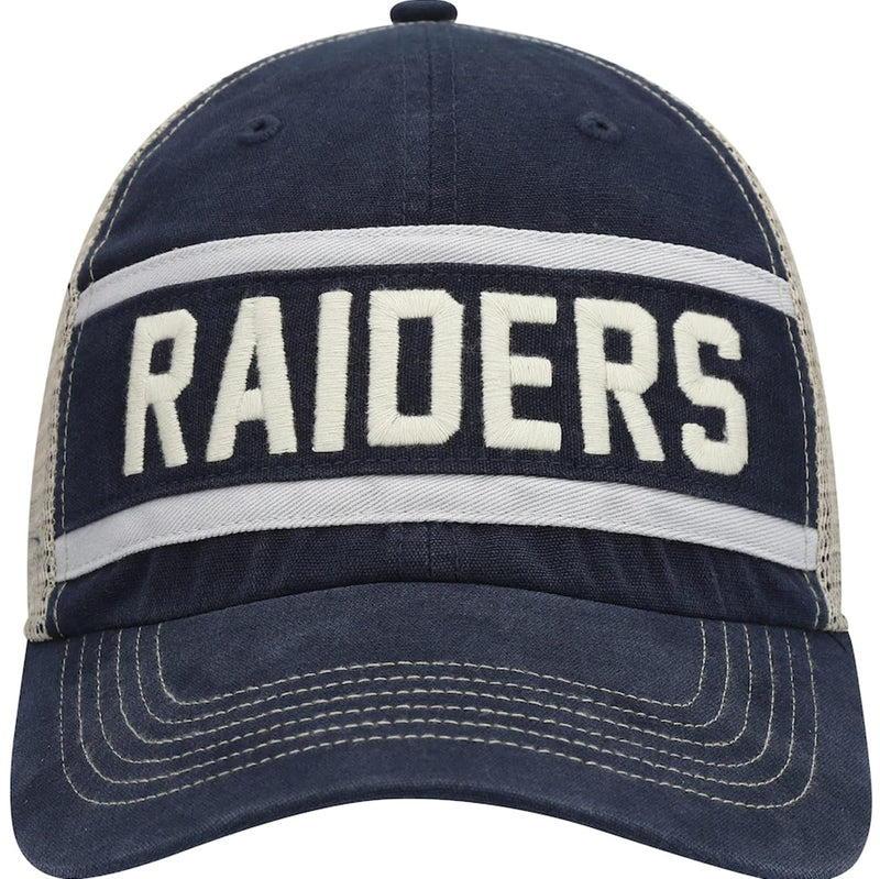 Chargez l&#39;image dans la visionneuse de la galerie, Casquette snapback Las Vegas Raiders NFL &#39;47 Juncture Trucker Clean Up
