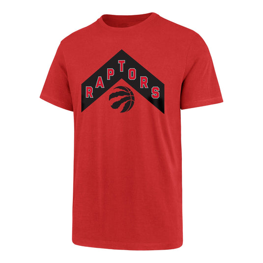 T-shirt classique à chevrons des Raptors de Toronto, rouge