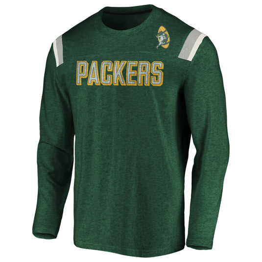 Green Bay Packers NFL Fanatics Vintage Slub Long Sleeve