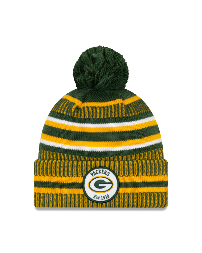 Load image into Gallery viewer, Green Bay Packers NFL New Era Sideline Home Official Cuffed Knit Toque
