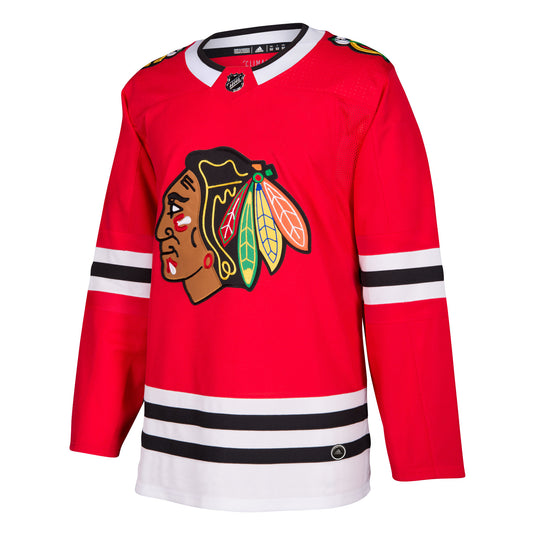 Maillot authentique professionnel domicile des Blackhawks de Chicago de la LNH