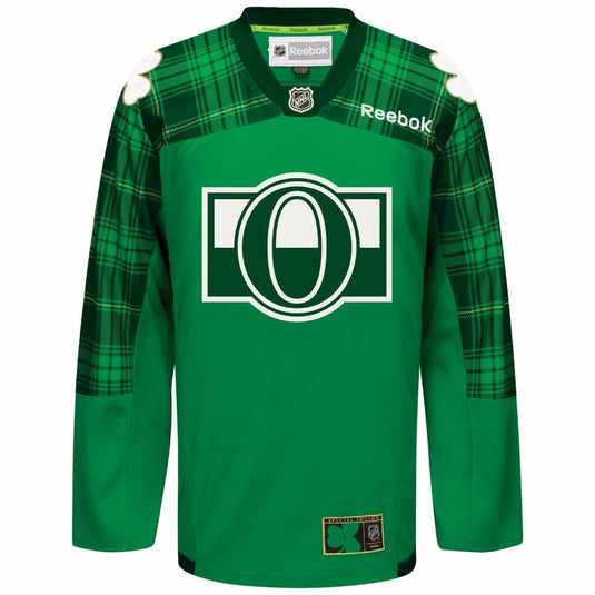 Maillot Reebok Premier de la Saint-Patrick des Sénateurs d'Ottawa de la LNH