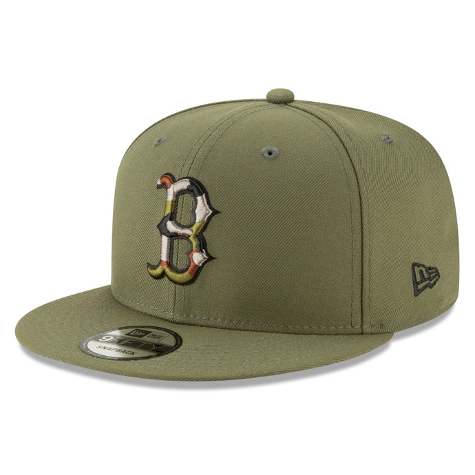 Casquette 9FIFTY à bordure camouflage MLB des Red Sox de Boston