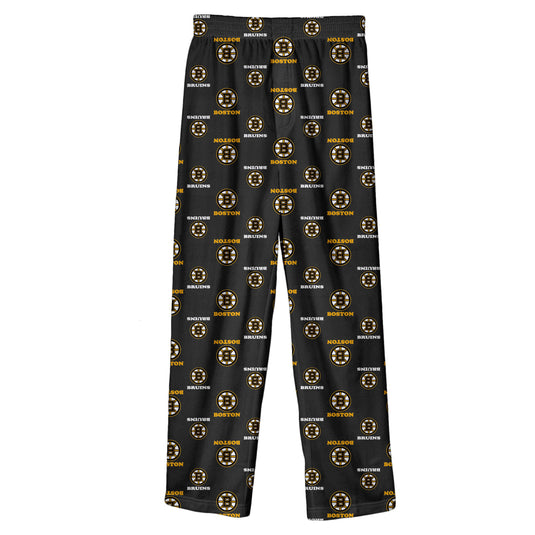 Pantalon imprimé couleur de l'équipe de la LNH des Bruins de Boston pour jeunes