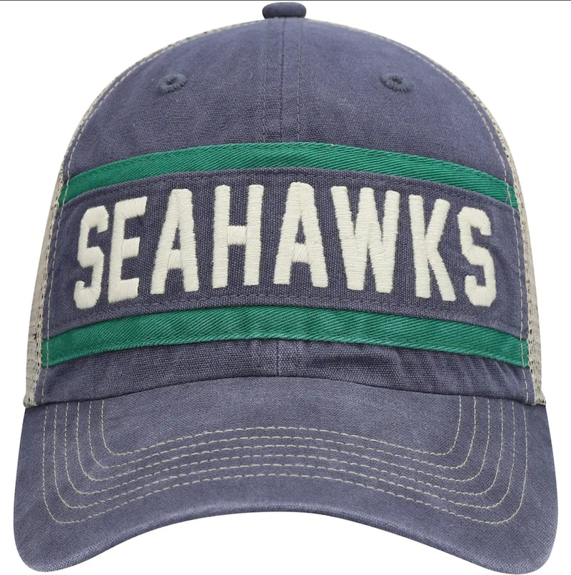 Chargez l&#39;image dans la visionneuse de la galerie, Casquette snapback Seattle Seahawks NFL &#39;47 Juncture Trucker Clean Up
