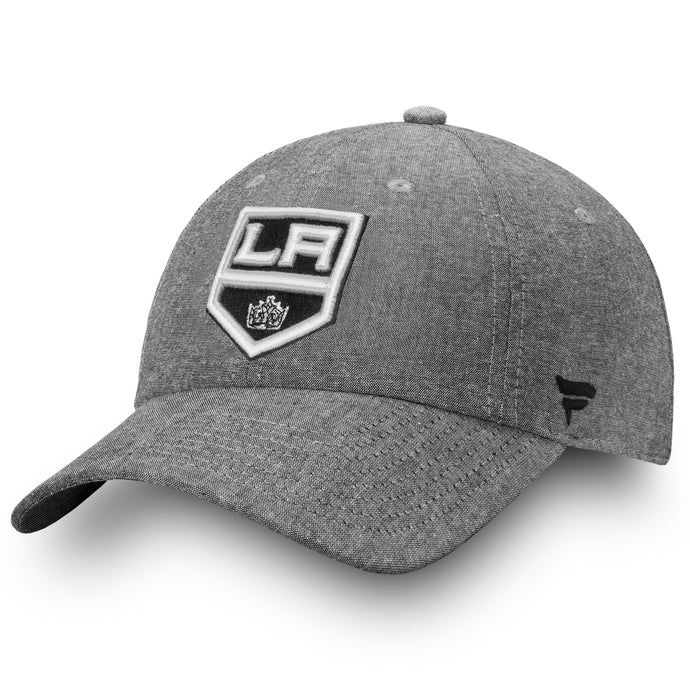 Casquette réglable fondamentale en chambray de la LNH des Kings de Los Angeles