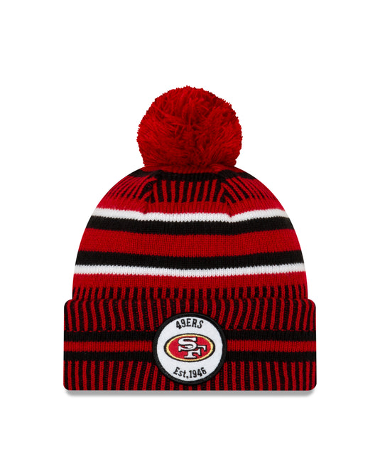 San Francisco 49ers NFL New Era Sideline Home Official Cuffed Knit Toque