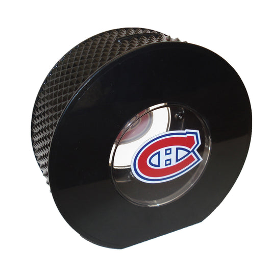 Montreal Canadiens Clear Puck Coin Bank