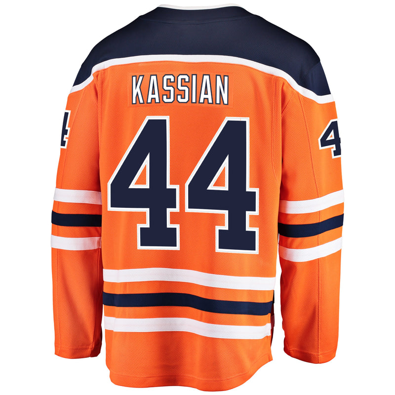Load image into Gallery viewer, Zack Kassian Edmonton Oilers NHL Fanatics Breakaway Home Jersey
