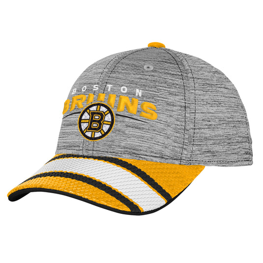 Casquette de joueur de deuxième saison des Bruins de Boston pour jeunes