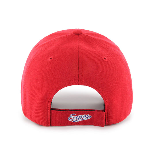 Casquette rouge suppléante MVP des Expos de Montréal MLB