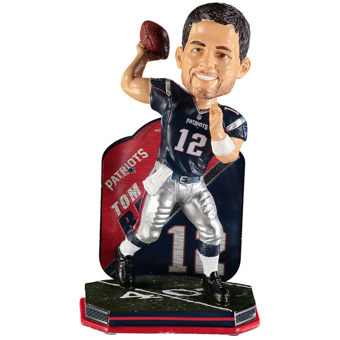 NFL Tom Brady #12 Bobblehead des Patriots de la Nouvelle-Angleterre