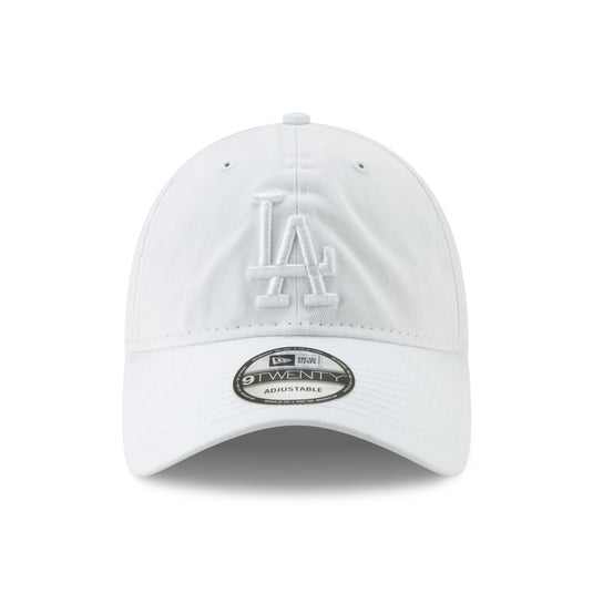 Los Angeles Dodgers MLB Core Classic 9TWENTY White Tonal Cap