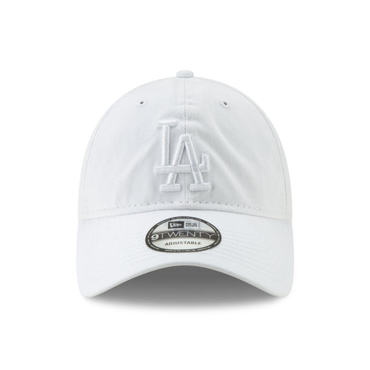 Casquette ton sur ton blanche MLB Core Classic 9TWENTY des Dodgers de Los Angeles