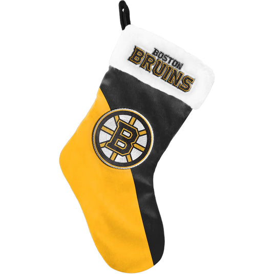 Boston Bruins NHL 17" Colorblock Stocking