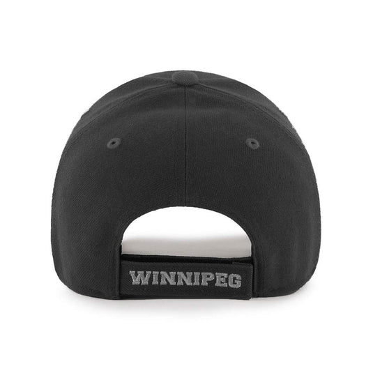 Winnipeg Jets NHL Black Charcoal Defrost Cap