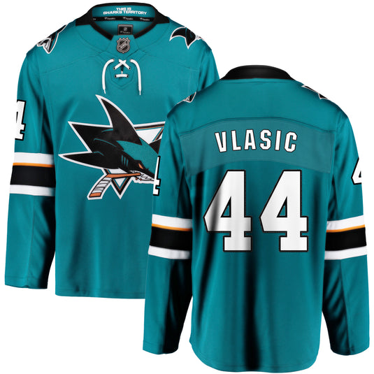 Marc-Edouard Vlasic San Jose Sharks NHL Fanatics Breakaway Home Jersey