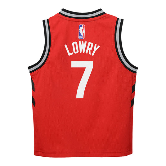 Maillot de joueur de route réplique Kyle Lowry des Raptors de Toronto NBA pour tout-petit