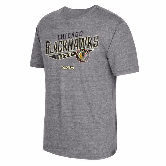 T-shirt sans pitié des Blackhawks de Chicago de la LNH