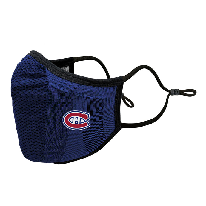 Masque unisexe avec logo de l'équipe LNH des Canadiens de Montréal Guard 3
