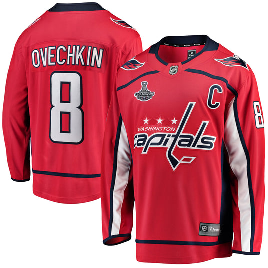 Alex Ovechkin Washington Capitals NHL Fanatics Breakaway Maillot Domicile