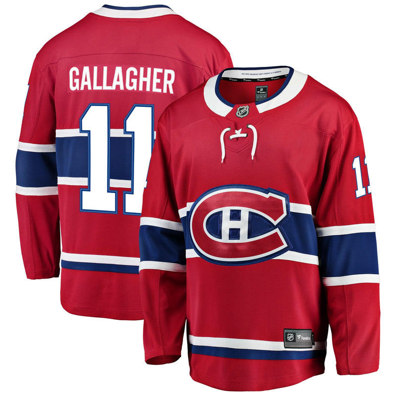 Chargez l&#39;image dans la visionneuse de la galerie, Brendan Gallagher Canadiens de Montréal NHL Fanatics Breakaway Maillot Domicile
