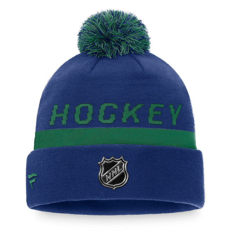 Load image into Gallery viewer, Vancouver Canucks NHL Locker Room Cuff Knit Toque
