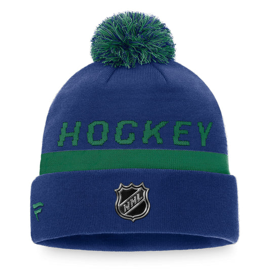 Vancouver Canucks NHL Locker Room Cuff Knit Toque